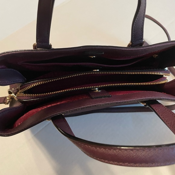 Kate Spade purple purse - EUC - Picture 5 of 8